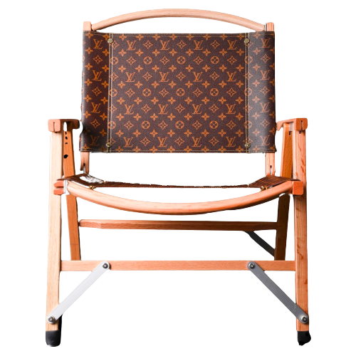 CUSTOM LV FOLDING CHAIR