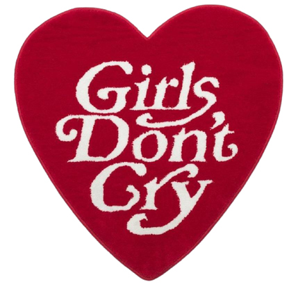 "GIRLS DON'T CRY" RUG