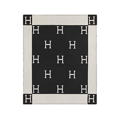 HERMES WOOL CLASSIC THROW BLANKET
