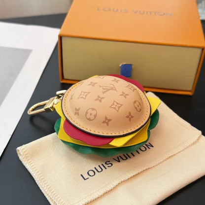 CUSTOM LV BURGER BAG CHARM