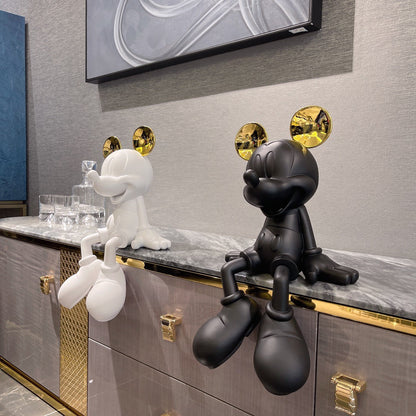 MICKEY MOUSE SITTING FIGURE