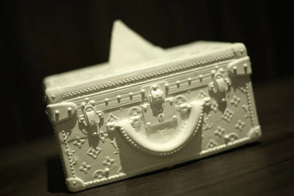 CUSTOM LV TISSUE BOX COVER