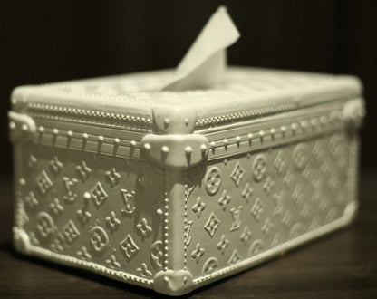 CUSTOM LV TISSUE BOX COVER