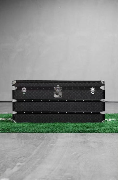 CUSTOM LV BLACK TRUNK