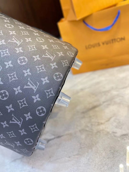 CUSTOM LV NIGO OTTOMAN STOOL