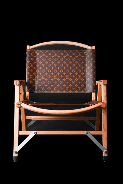CUSTOM LV FOLDING CHAIR