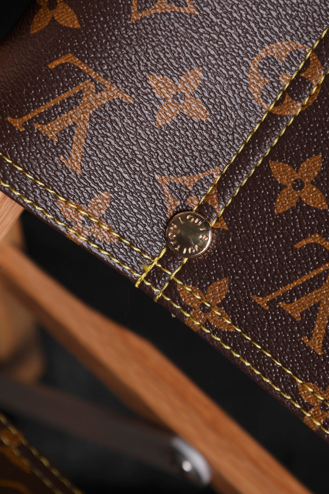 CUSTOM LV FOLDING CHAIR