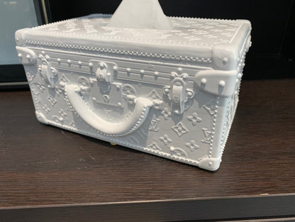 CUSTOM LV TISSUE BOX COVER