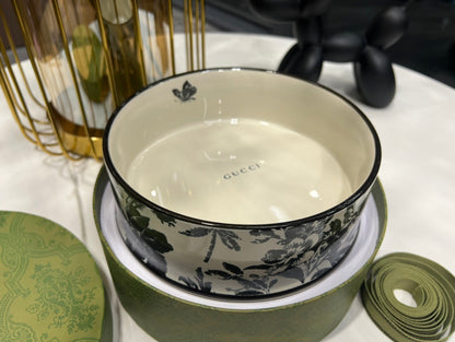 GUCCI DOG BOWL