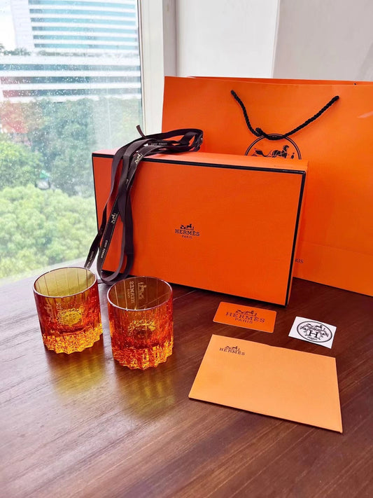 HERMES CUPS GLASSWARE