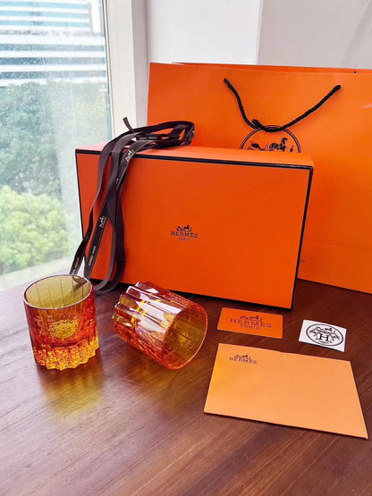 HERMES CUPS GLASSWARE