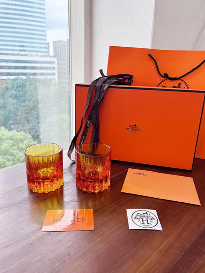 HERMES CUPS GLASSWARE