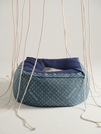 CUSTOM DENIM BEAN BAG