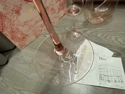 CHRISTIAN WINE GLASSES AND DECANTER SET
