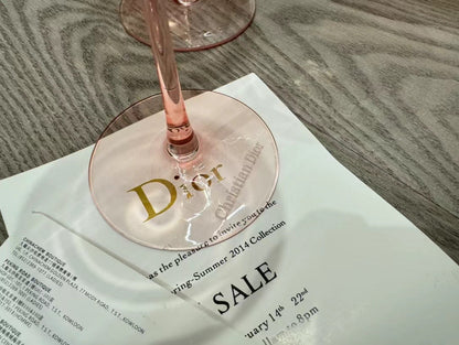 CHRISTIAN WINE GLASSES AND DECANTER SET