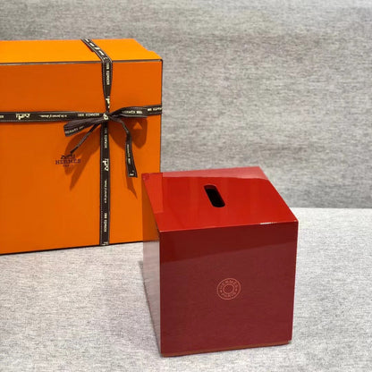 HERMES KBOX SQUARE TISSUE BOX