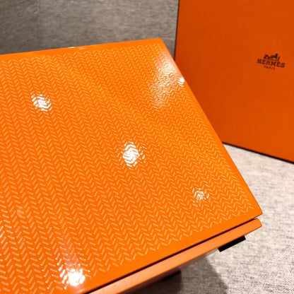 HERMES KBOX SQUARE TISSUE BOX