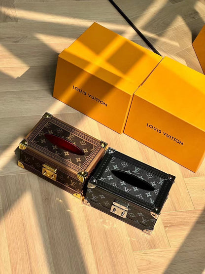 LV TISSUE BOX COVER