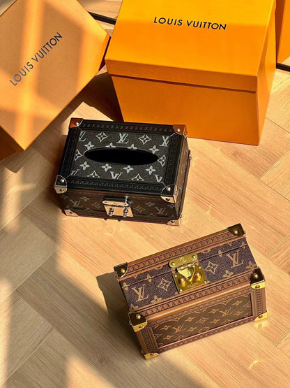 LV TISSUE BOX COVER