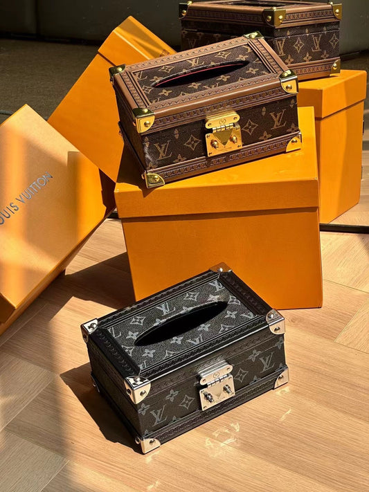 LV TISSUE BOX COVER