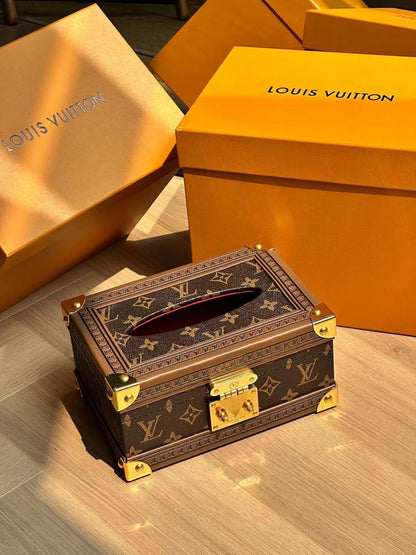 LV TISSUE BOX COVER