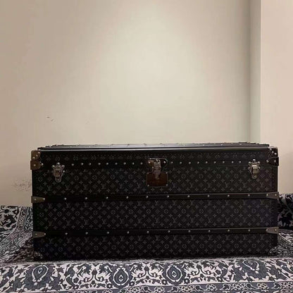 CUSTOM LV BLACK TRUNK