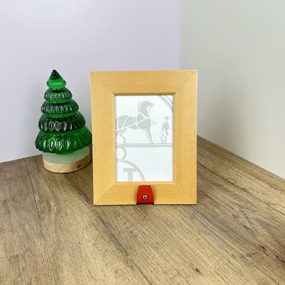 HERMES WOODEN PICTURE FRAME