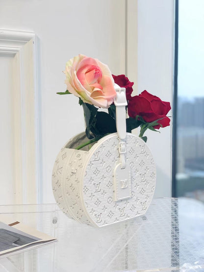 CUSTOM HAT BAG FLOWER VASE