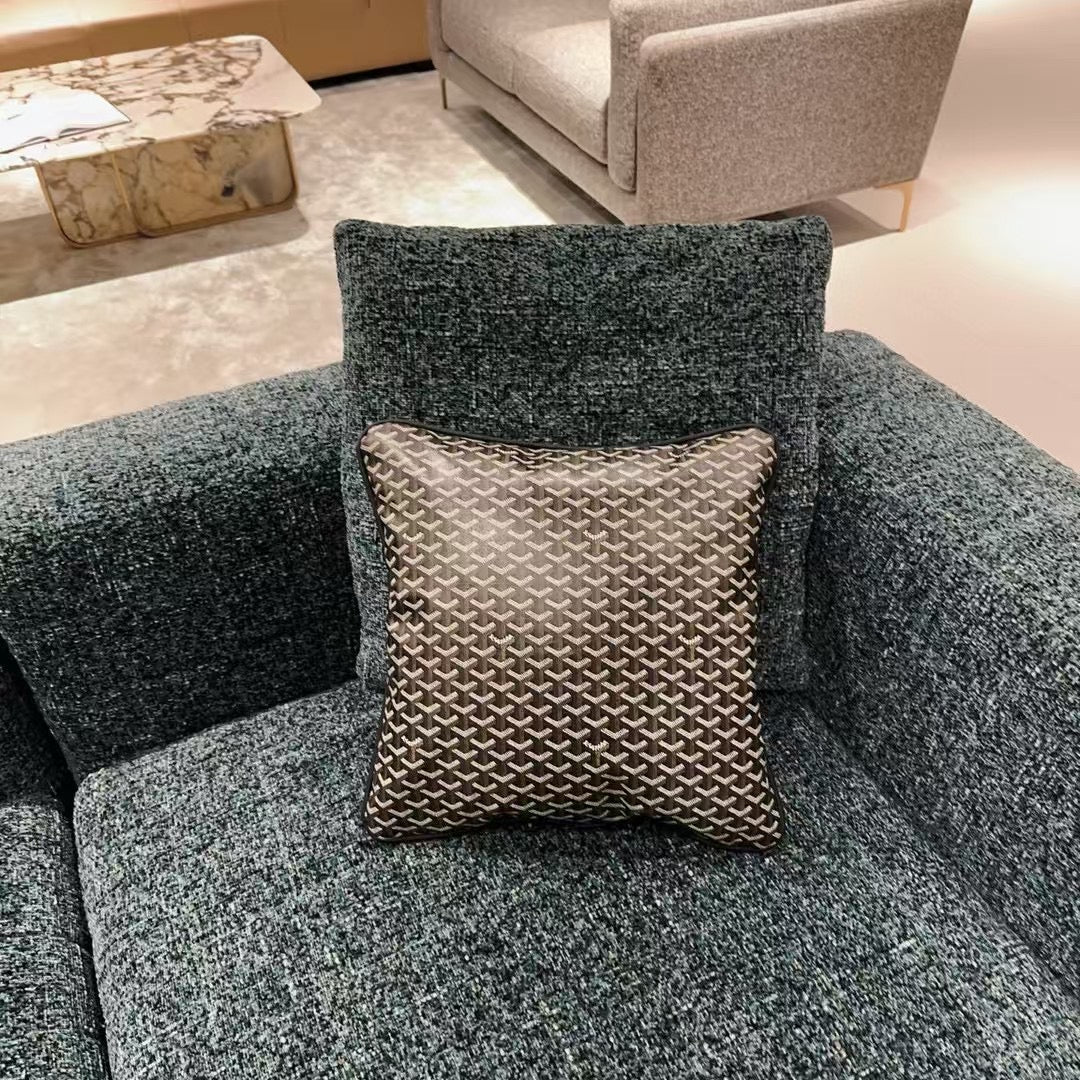 GOYARD THROW PILLOW