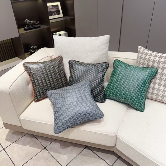 GOYARD THROW PILLOW