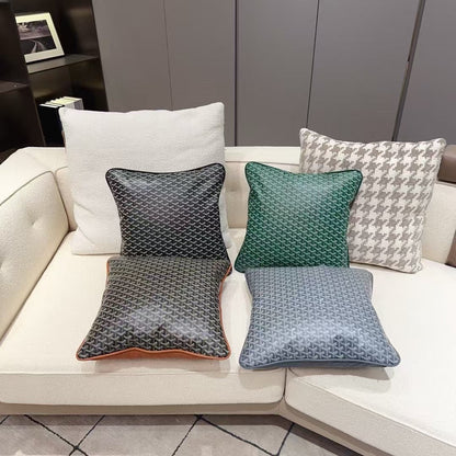 GOYARD THROW PILLOW