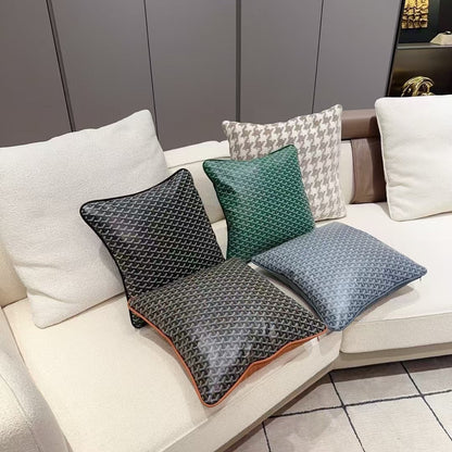 GOYARD THROW PILLOW