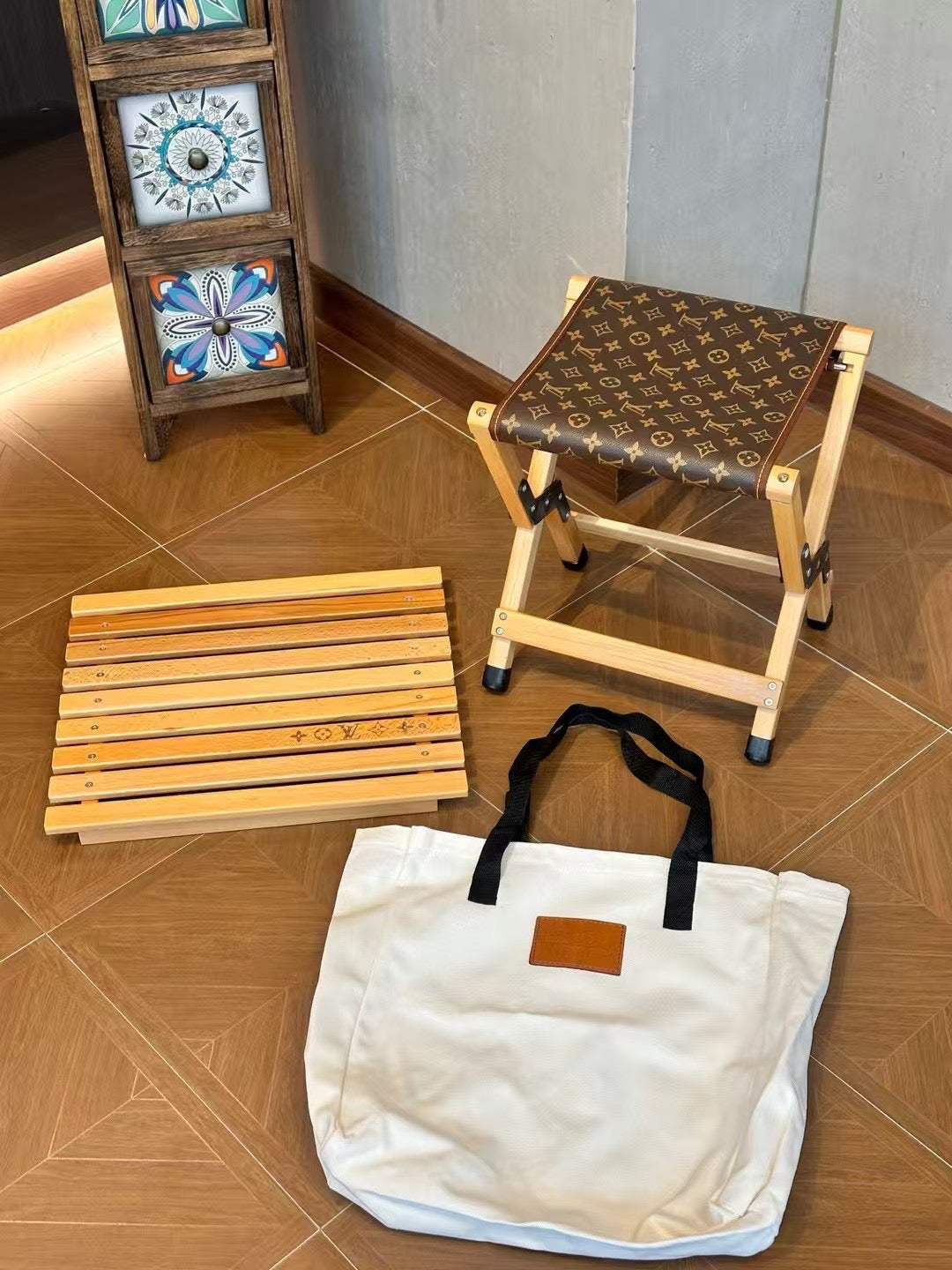 CUSTOM LV PICNIC SET