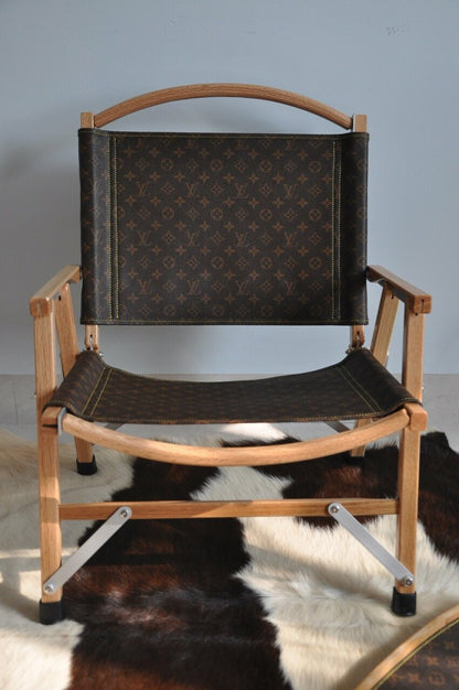 CUSTOM LV FOLDING CHAIR
