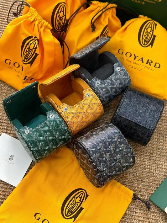 CUSTOM GOYARD WATCH TRAVEL CASE (INDIVIDUAL)