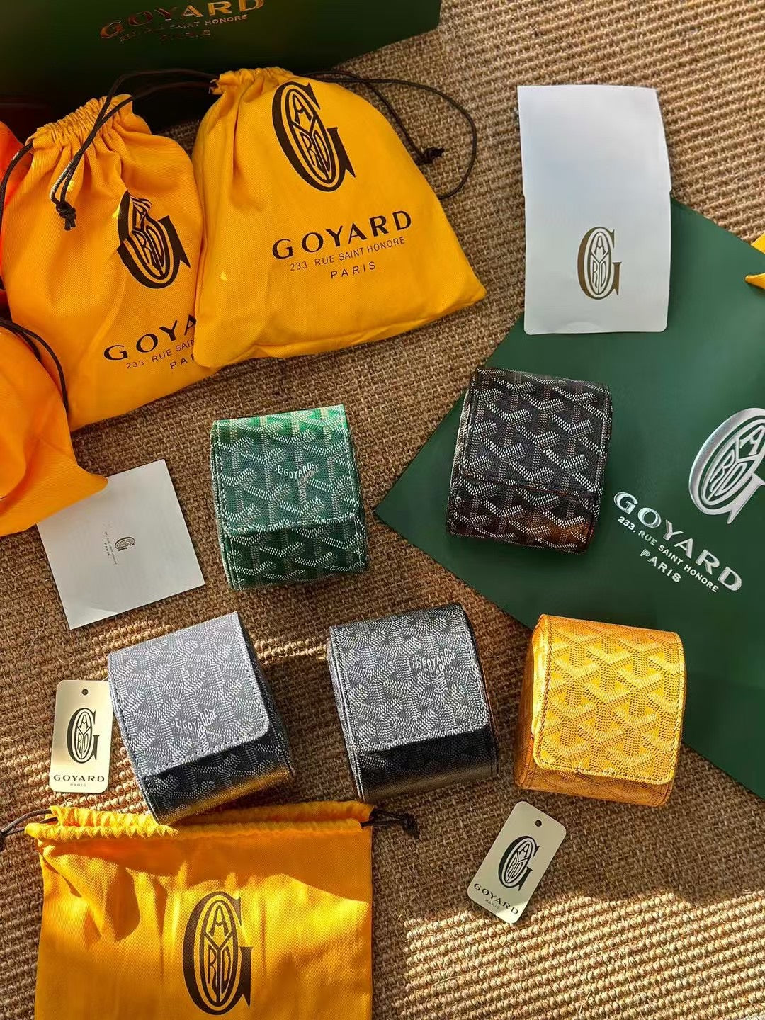 CUSTOM GOYARD WATCH TRAVEL CASE (INDIVIDUAL)