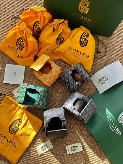 CUSTOM GOYARD WATCH TRAVEL CASE (INDIVIDUAL)