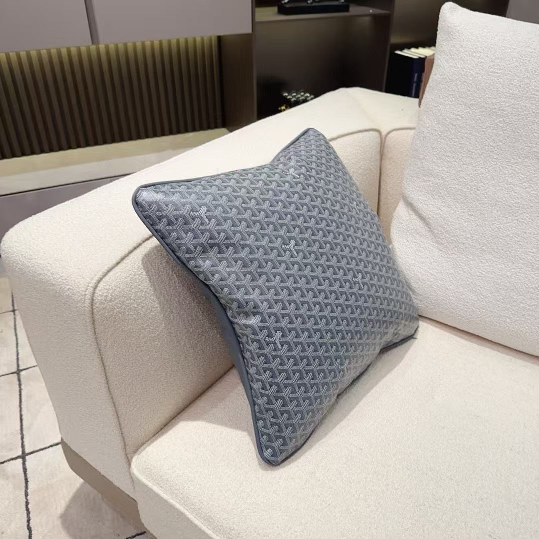 GOYARD THROW PILLOW