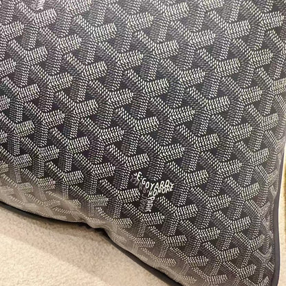GOYARD THROW PILLOW