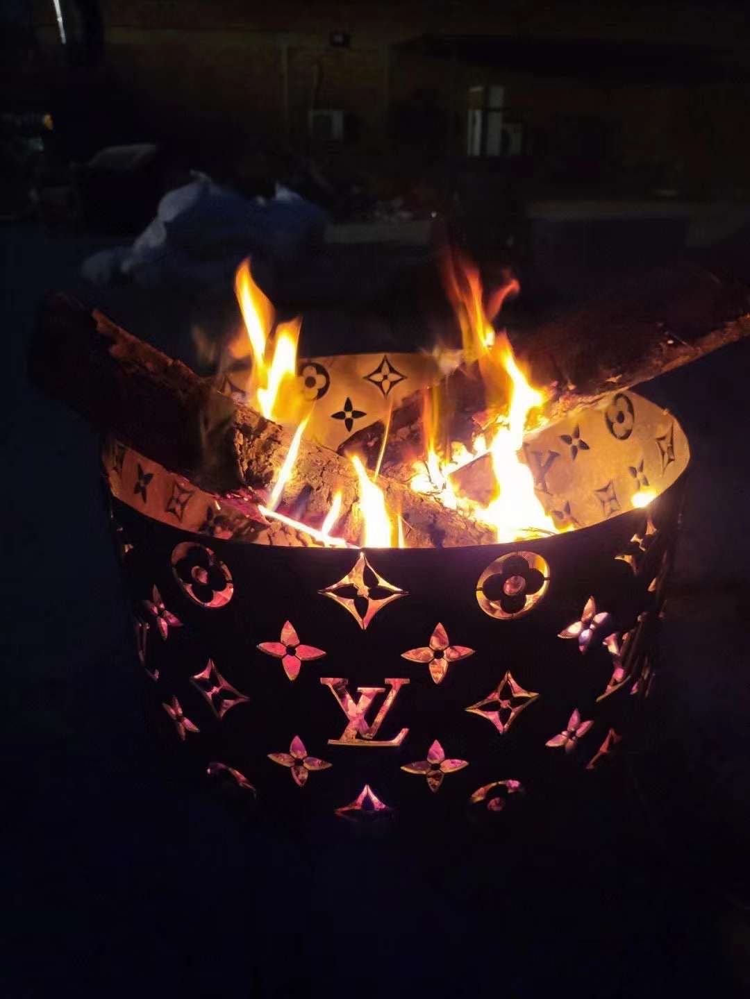 CUSTOM LV FIRE PIT