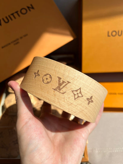 CUSTOM LV SOCCER BALL DISPLAY