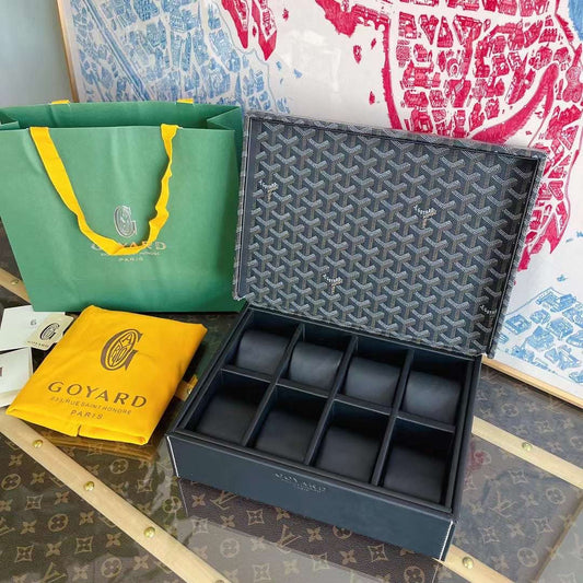CUSTOM GOYARD 8 WATCH BOX