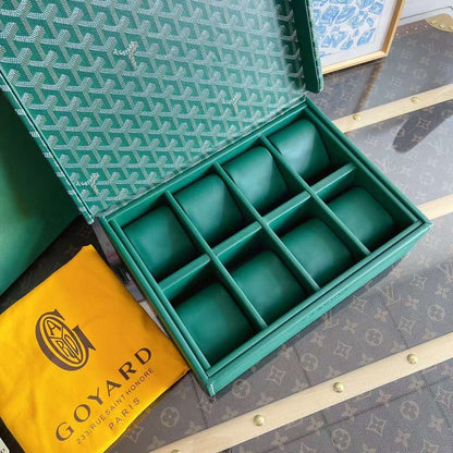 CUSTOM GOYARD 8 WATCH BOX