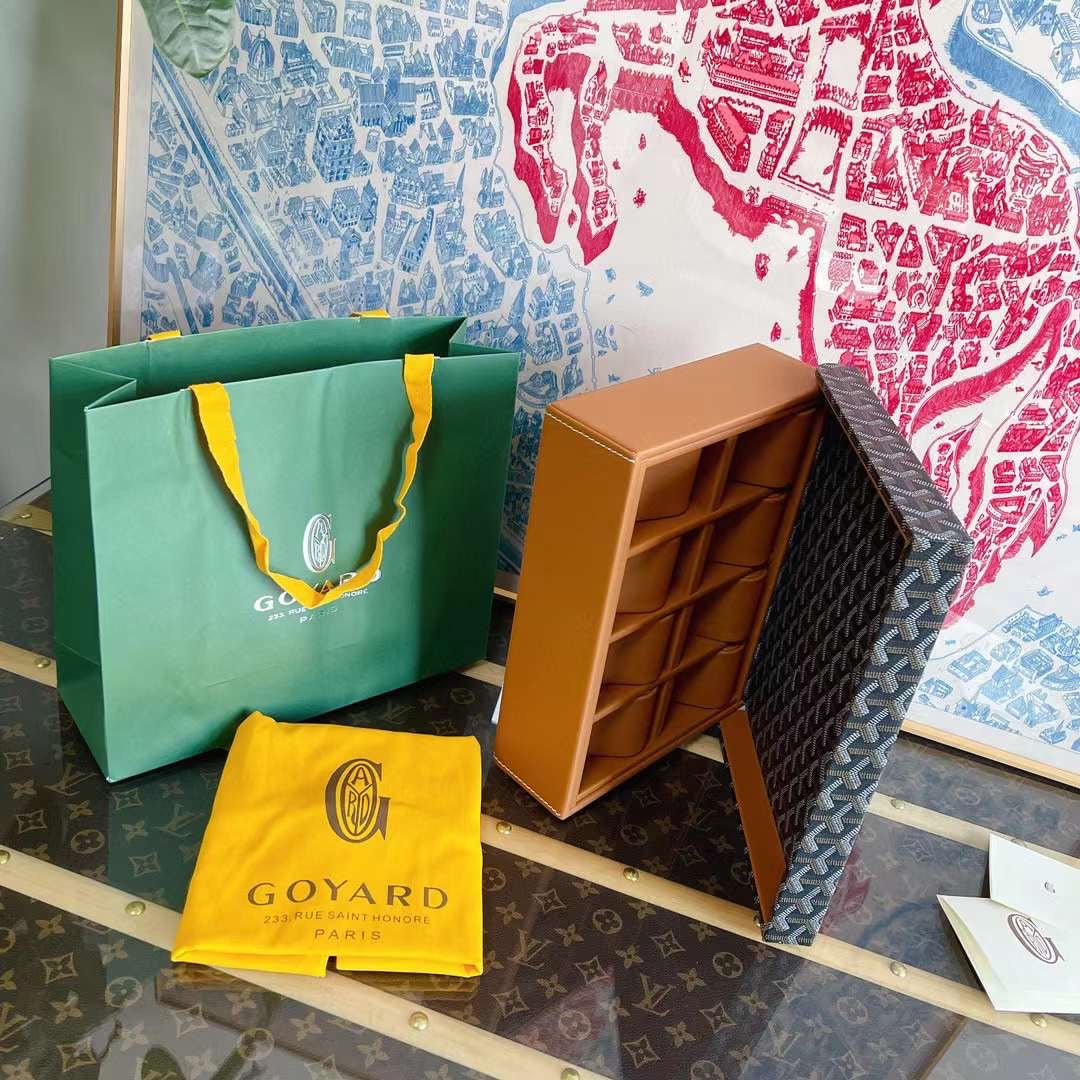 CUSTOM GOYARD 8 WATCH BOX