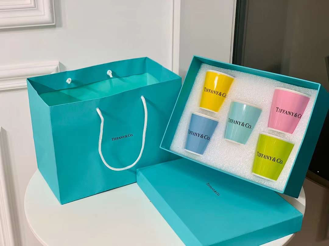TIFFANY COFFEE CUP SET