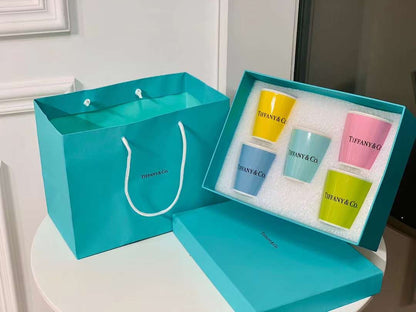 TIFFANY COFFEE CUP SET
