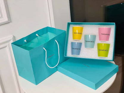 TIFFANY COFFEE CUP SET