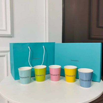 TIFFANY COFFEE CUP SET