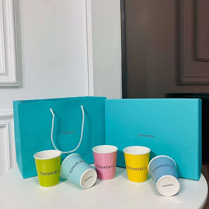 TIFFANY COFFEE CUP SET