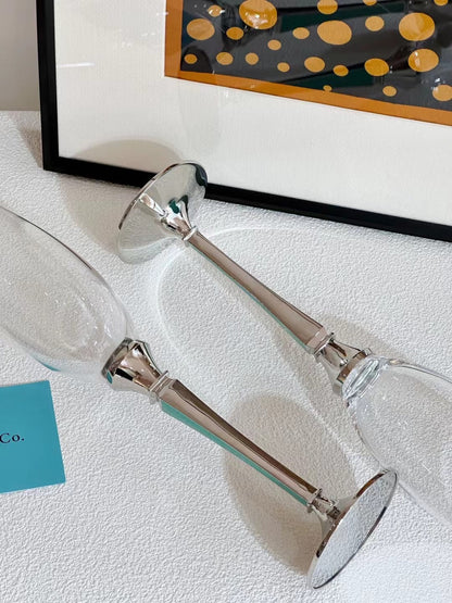 TIFFANY CHAMPAGNE GLASSWARE SET